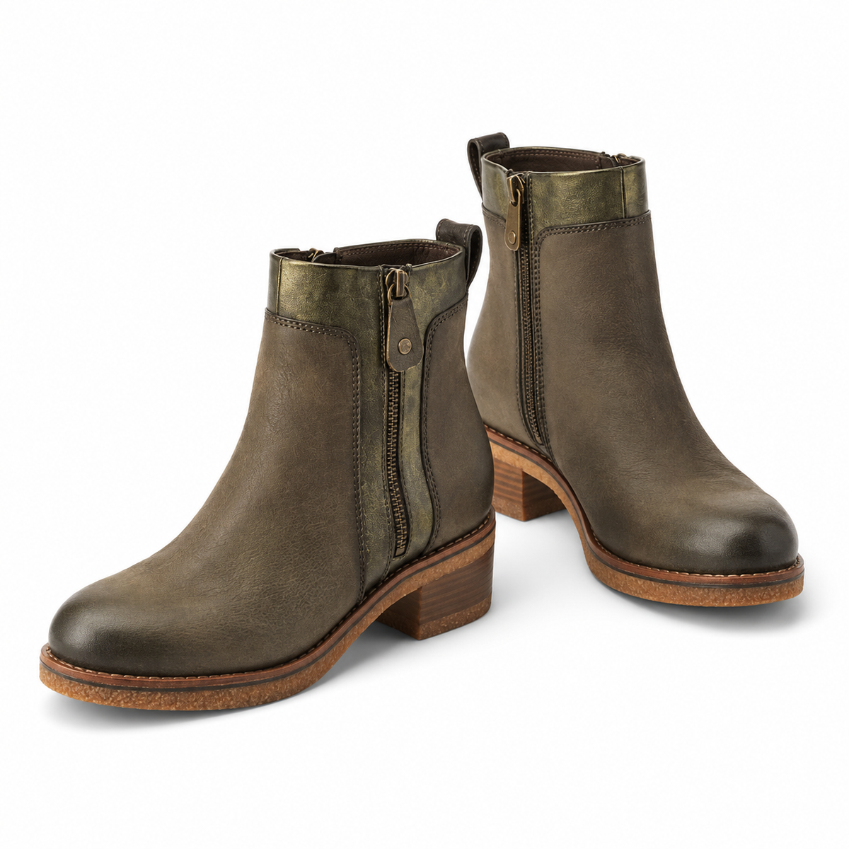 GHETE CASUAL DAMA MARCO TOZZI 25064-43 KHAKI