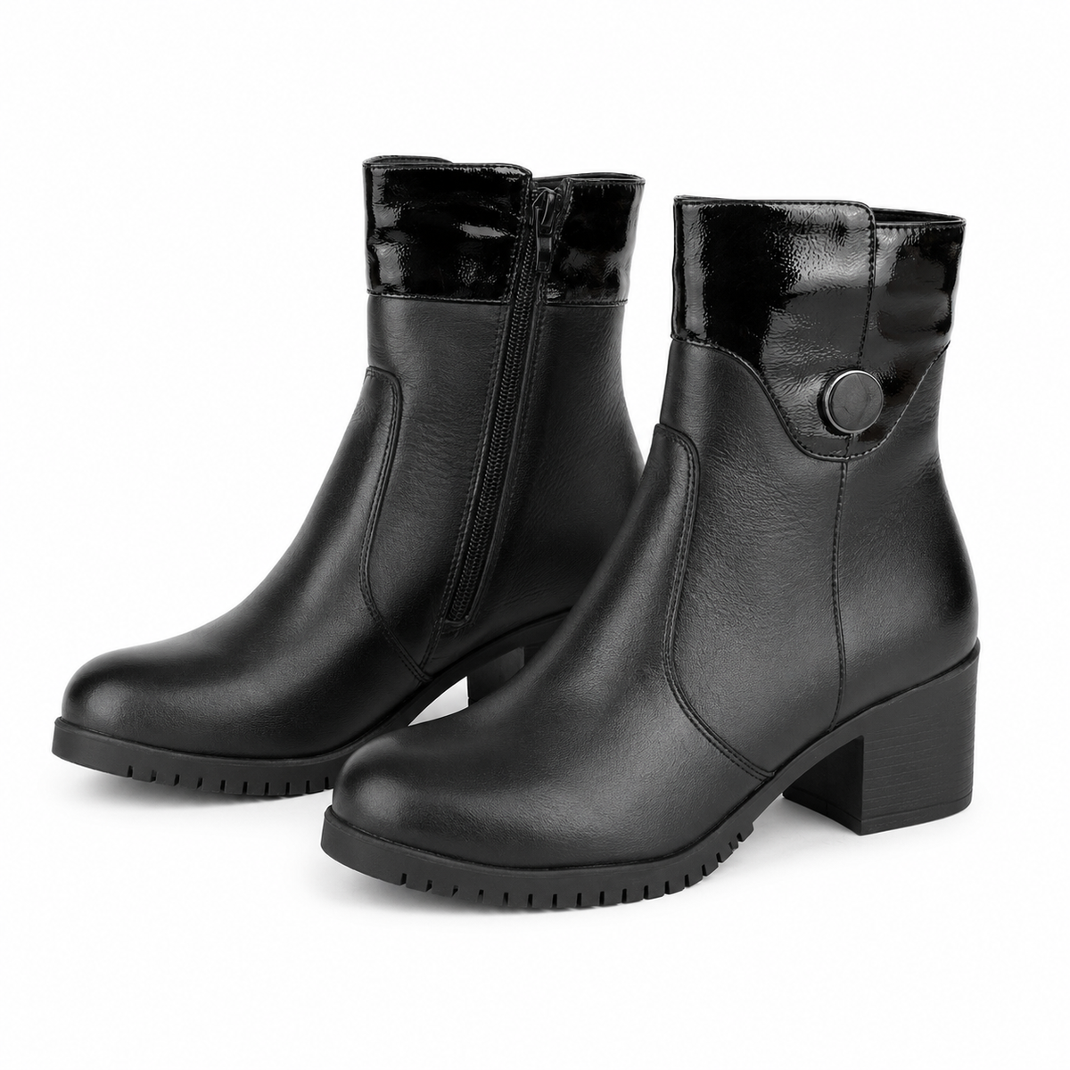 GHETE CASUAL DAMA NICOLIS 157759 NEGRE + LAC