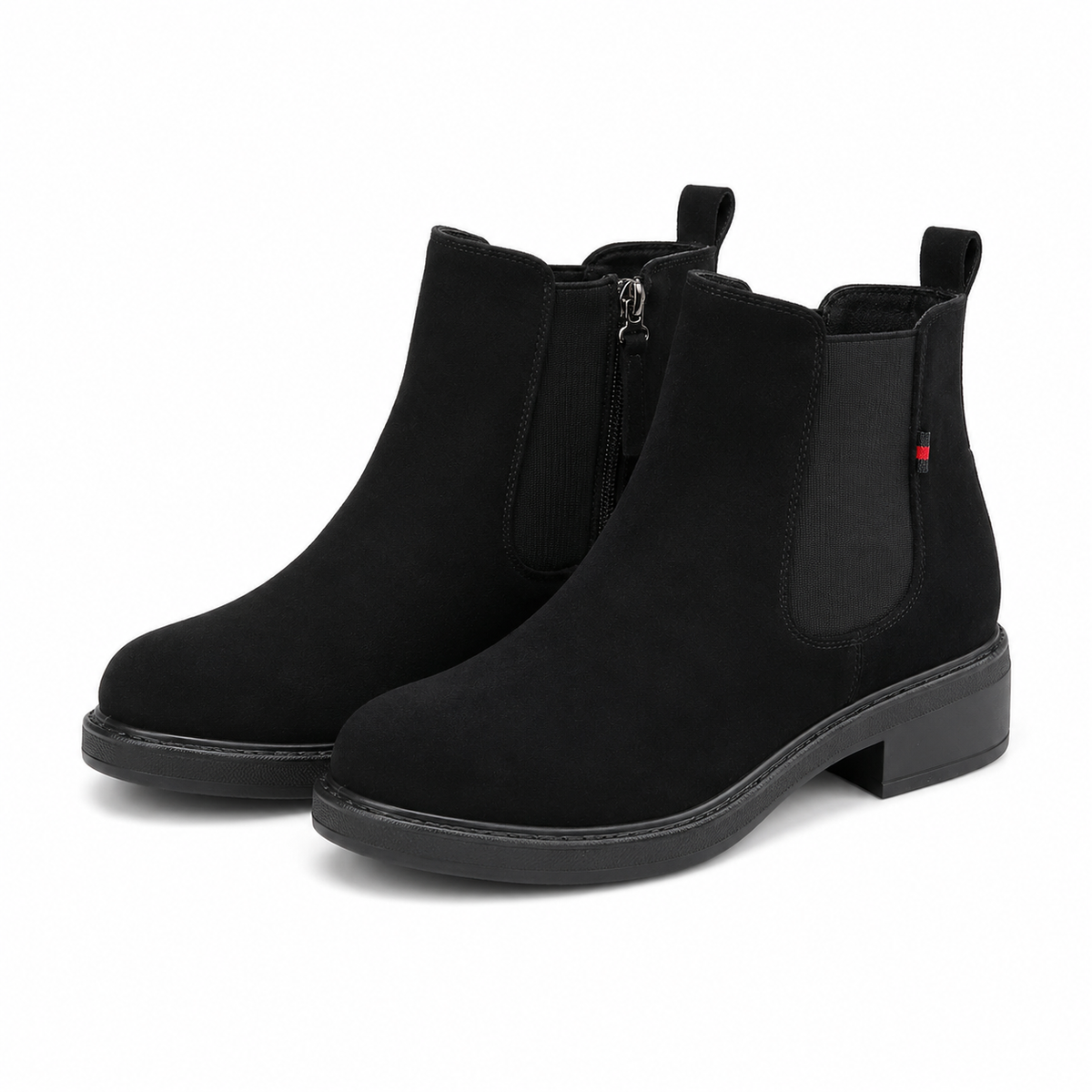 GHETE CASUAL DAMA PASS 550006A 01-I NEGRE VELUR