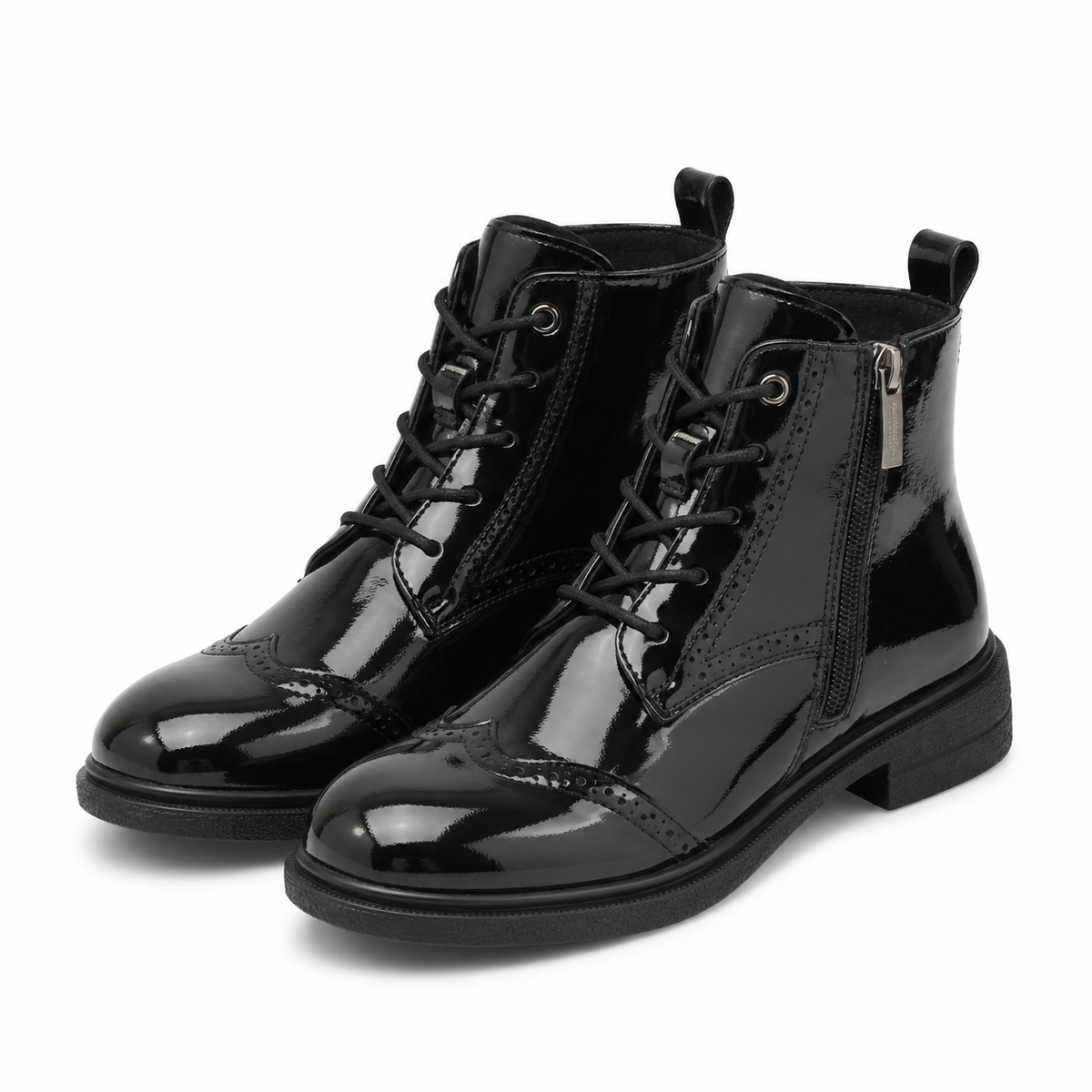GHETE CASUAL DAMA PASS 550022B 01-1 NEGRE LAC