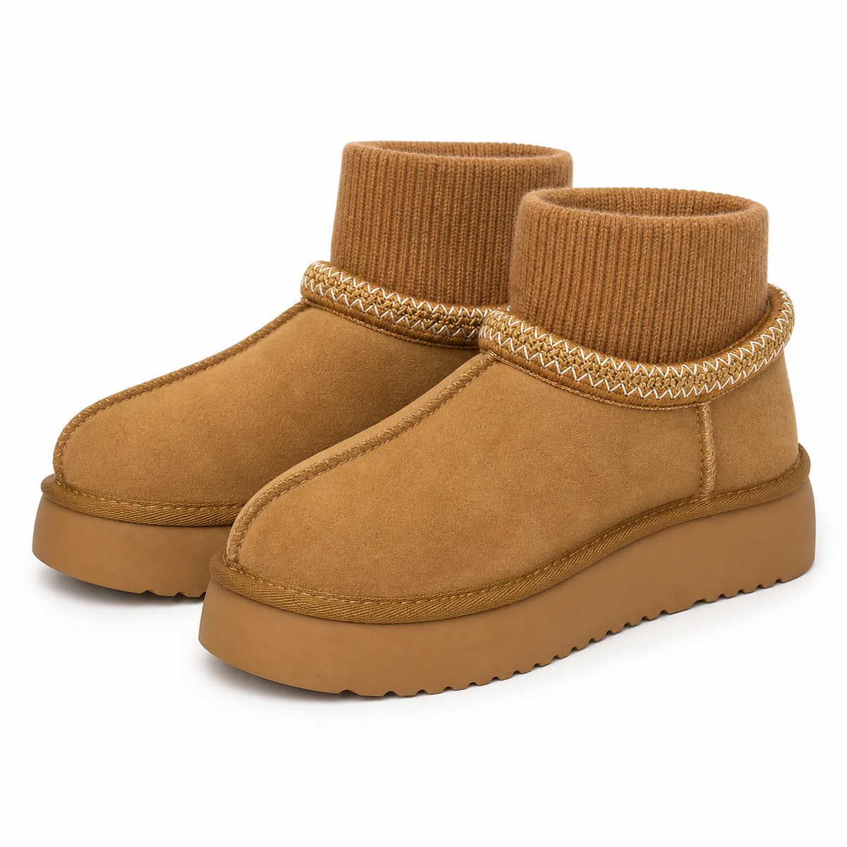 GHETE CASUAL DAMA PASS 870006B 04-Z CAMEL VELUR