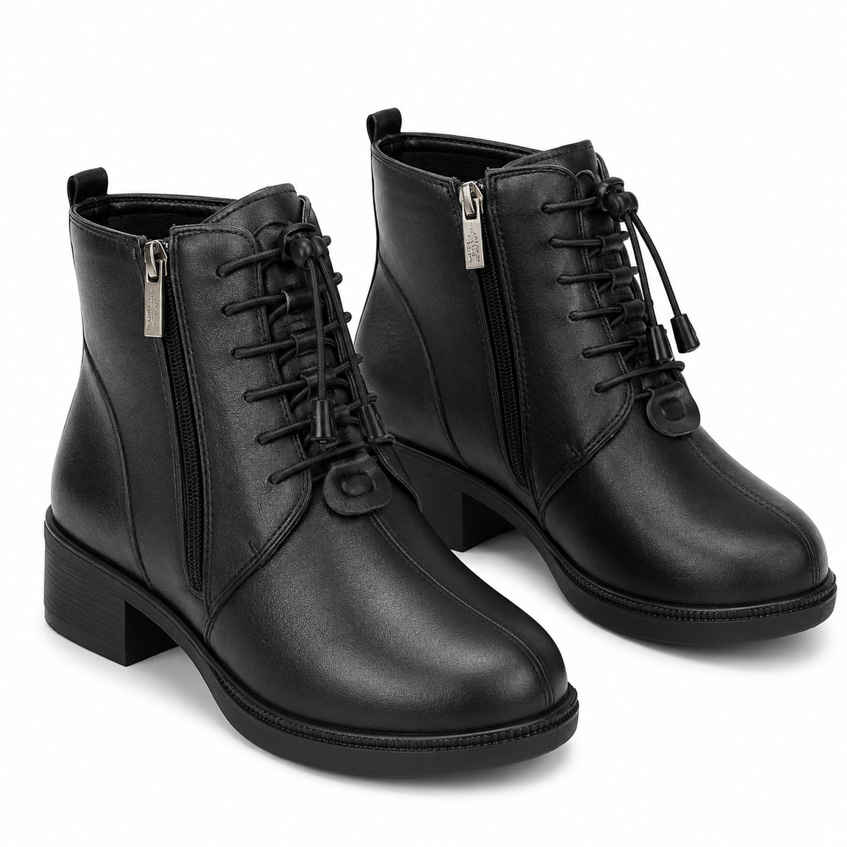 GHETE CASUAL DAMA PASS 930001A 01-N NEGRE