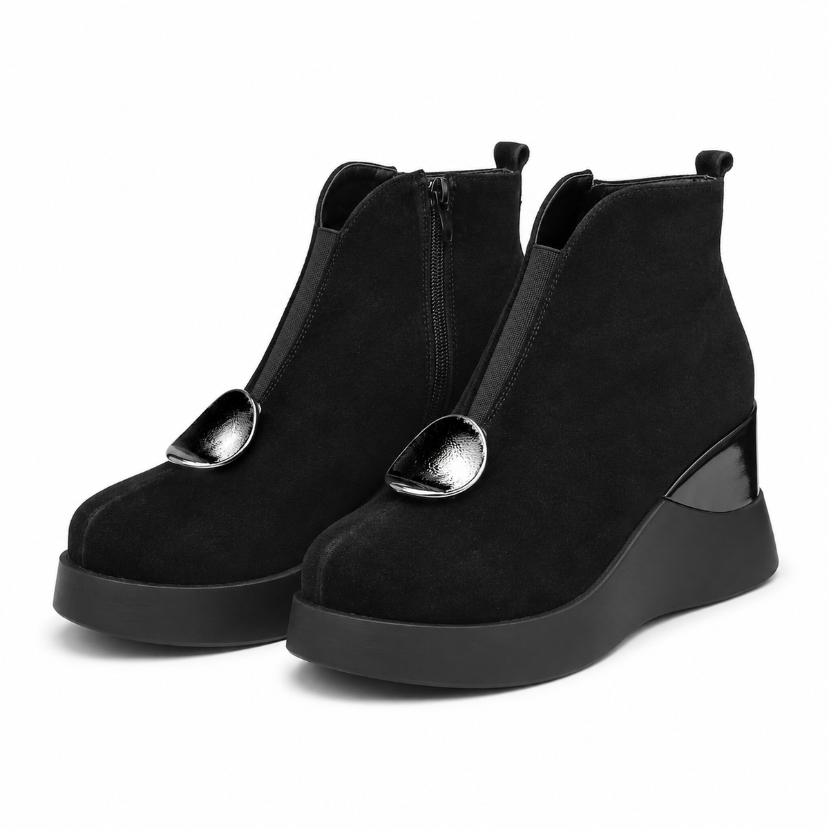 GHETE CASUAL DAMA PERLLA 1607-3 NEGRE VELUR