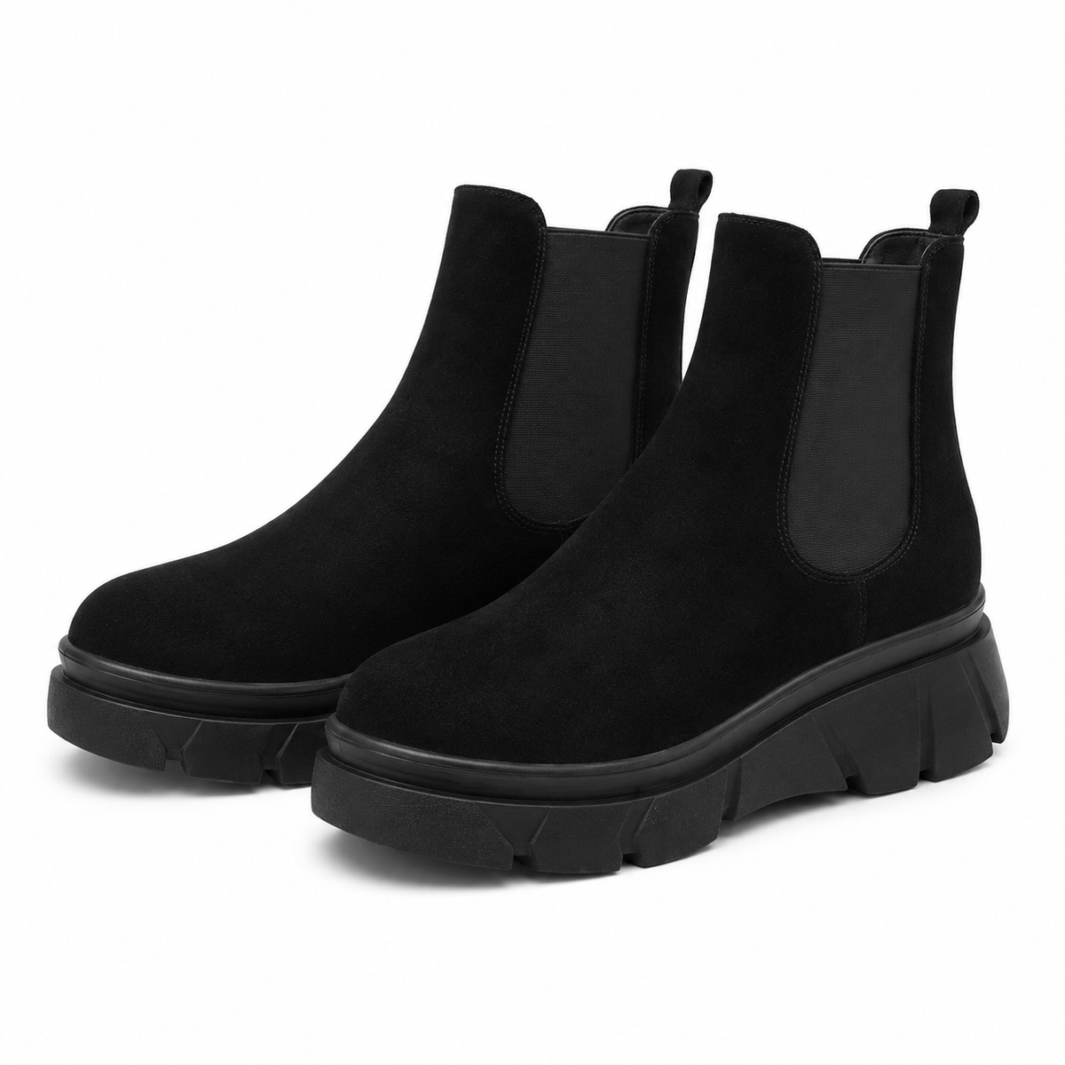 GHETE CASUAL DAMA PERLLA 3020-4 NEGRE VELUR