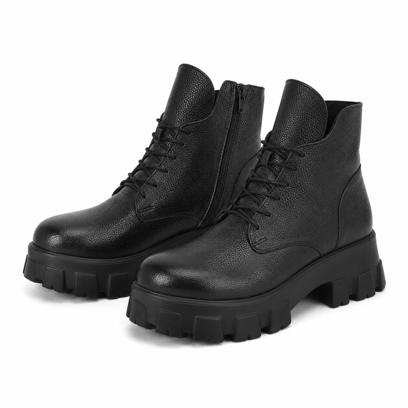 GHETE CASUAL DAMA PERLLA 3454-1 NEGRE BIZONAT