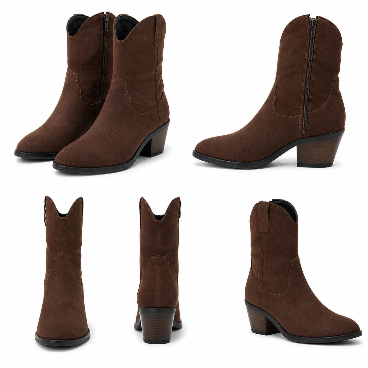 GHETE CASUAL DAMA PERLLA 3518-6 MARO VELUR