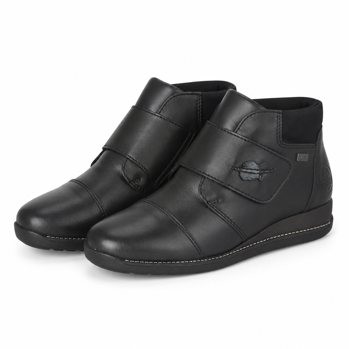 GHETE CASUAL DAMA RIEKER 44255-00 NEGRE