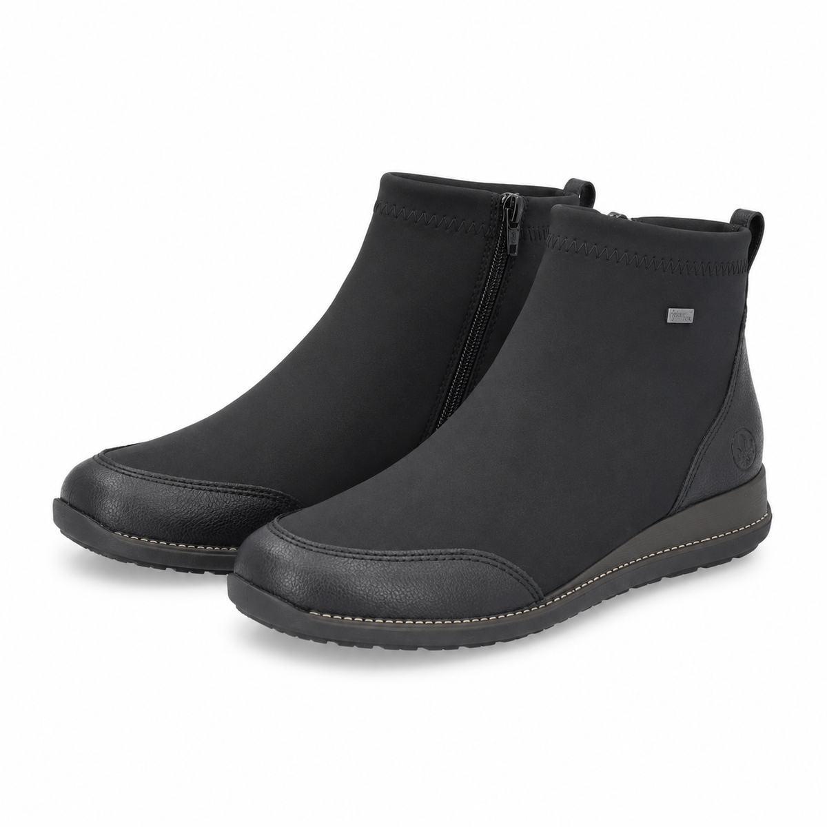GHETE CASUAL DAMA RIEKER 44276-00 NEGRE