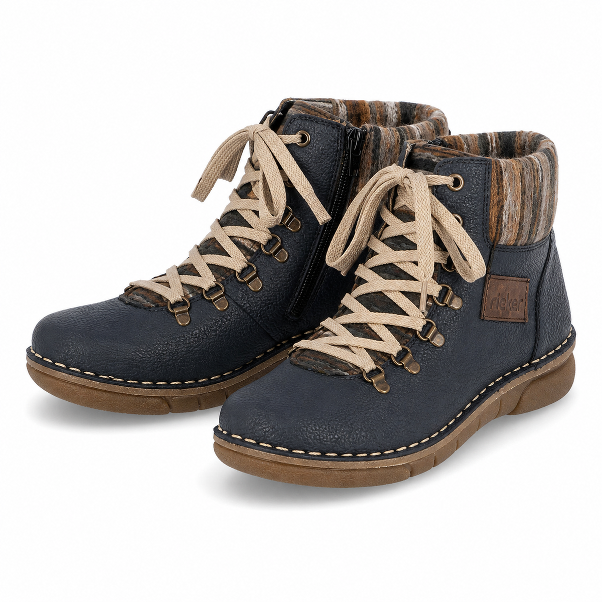 GHETE CASUAL DAMA RIEKER 73343-15 BLEUMARIN
