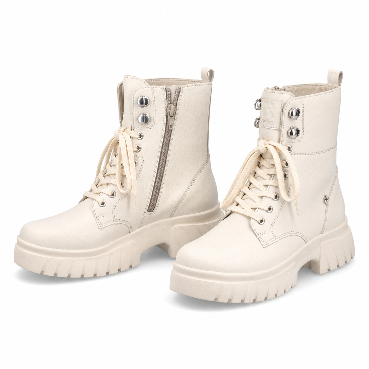 GHETE CASUAL DAMA RIEKER W1870-60 CREM