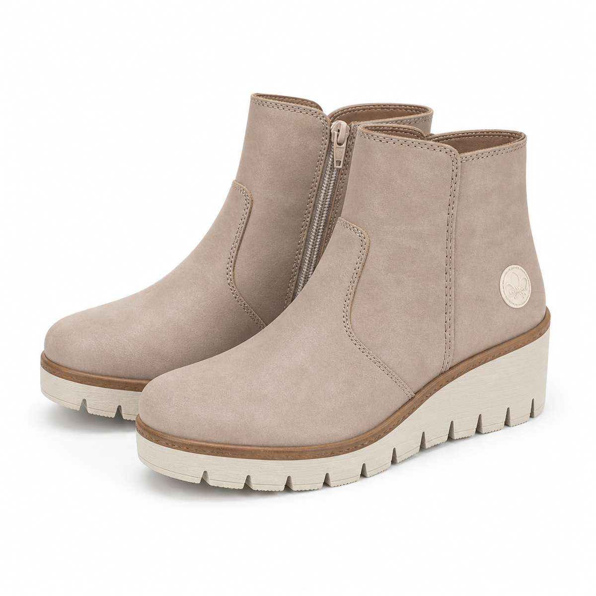GHETE CASUAL DAMA RIEKER Y5065-64 BEJ