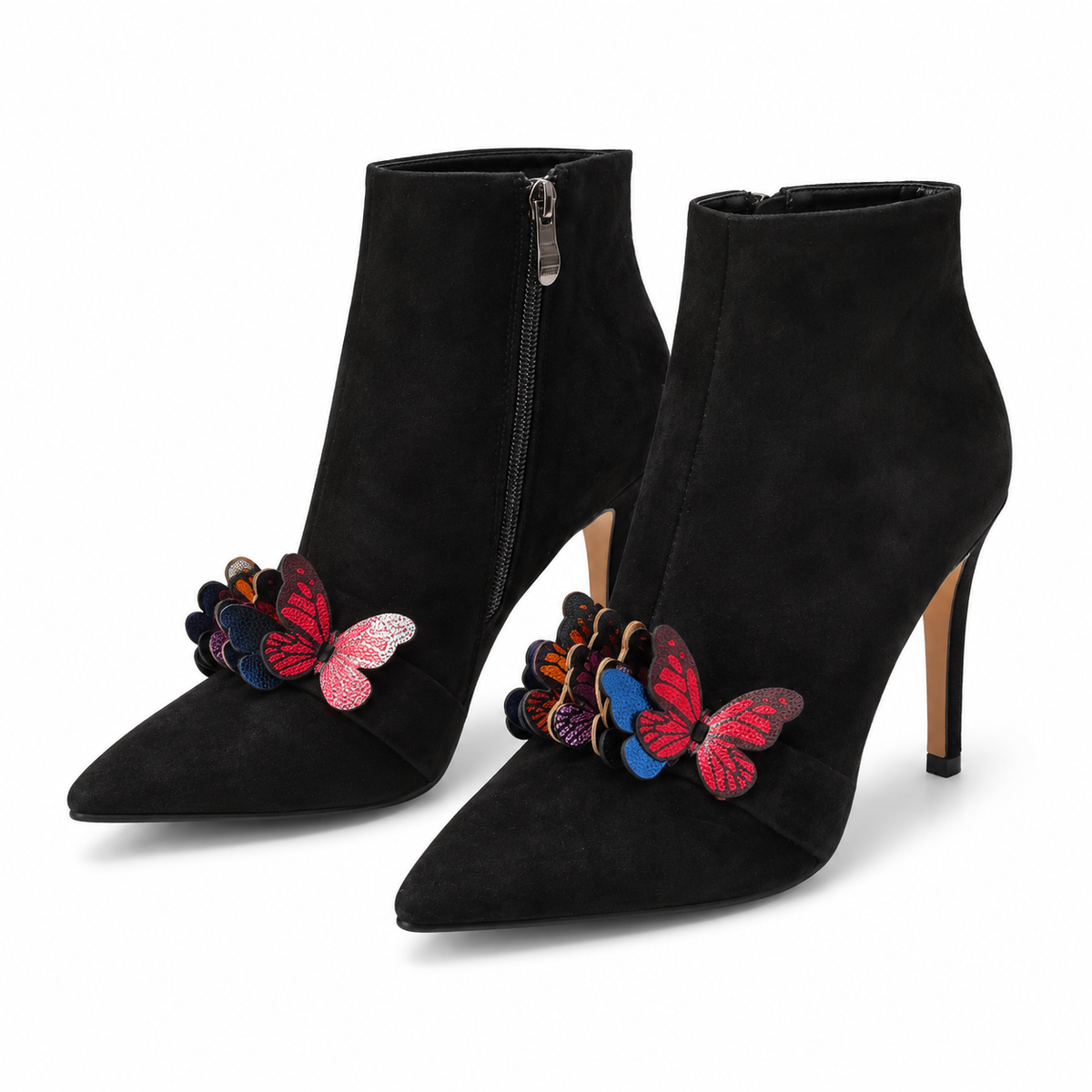 GHETE ELEGANTE DAMA FEELING MH003-2351 NEGRE VELUR