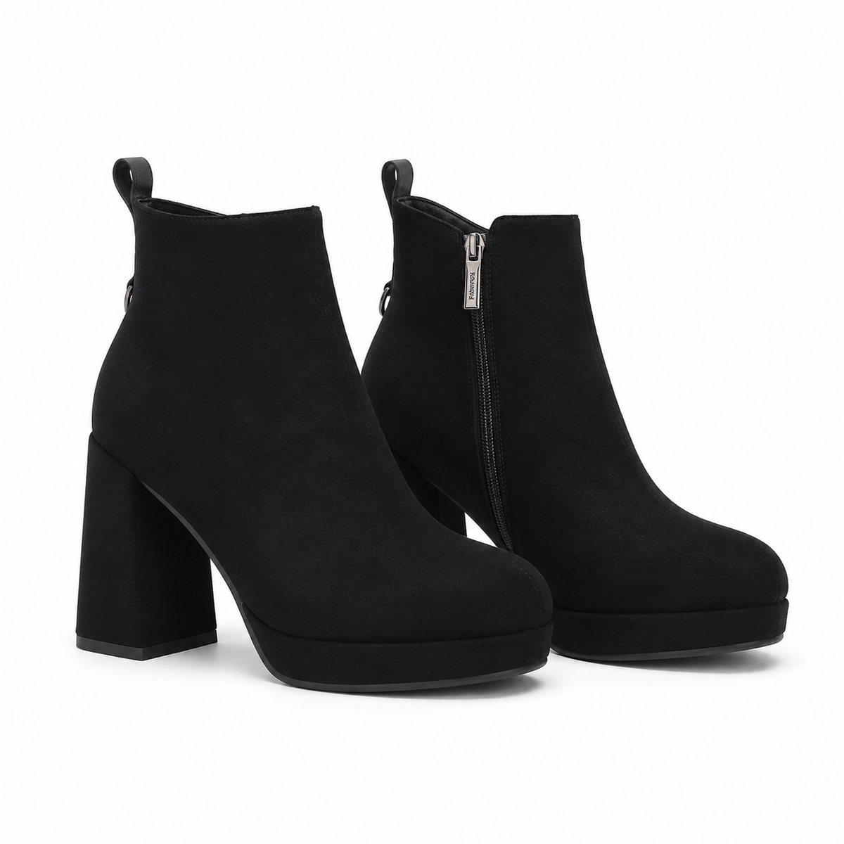GHETE ELEGANTE DAMA JOSE SIMON M03-05A NEGRE VELUR