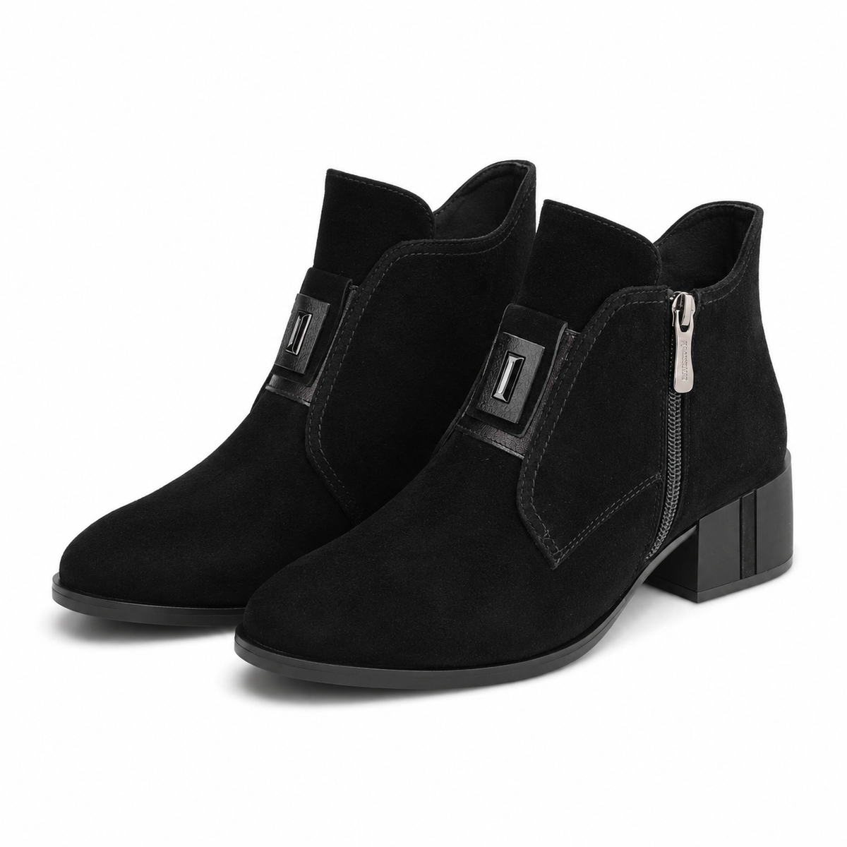 GHETE ELEGANTE DAMA KARISMA 30004B 01-I NEGRE VELUR