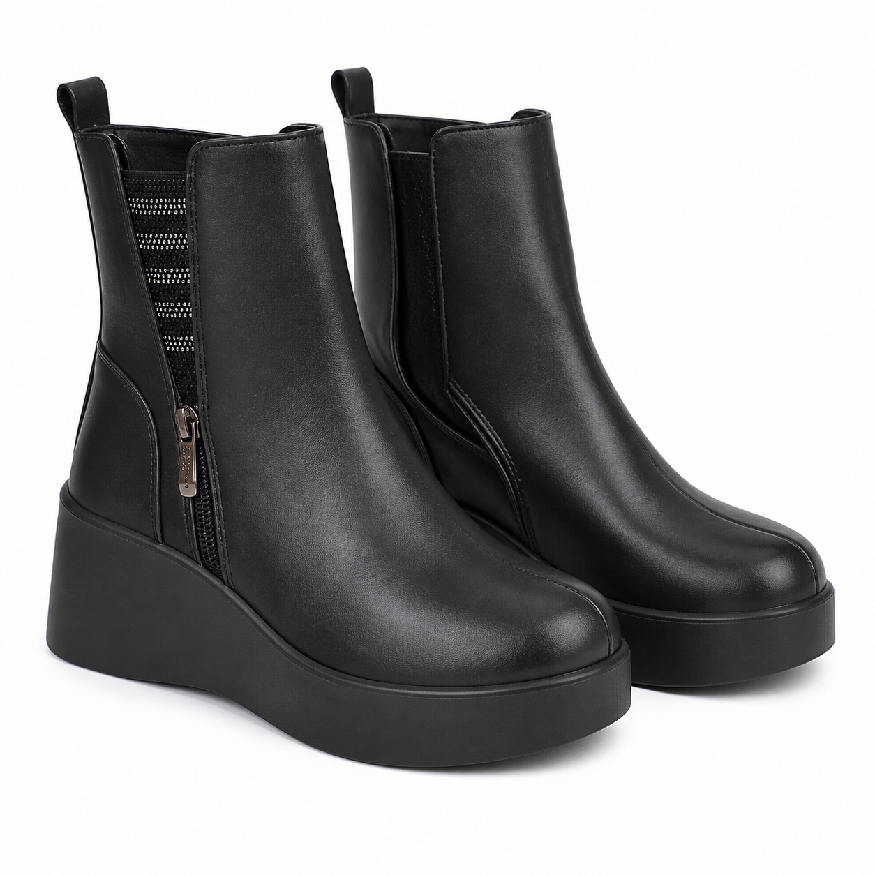 GHETE ELEGANTE DAMA KARISMA H3DL70021A 01-N NEGRE