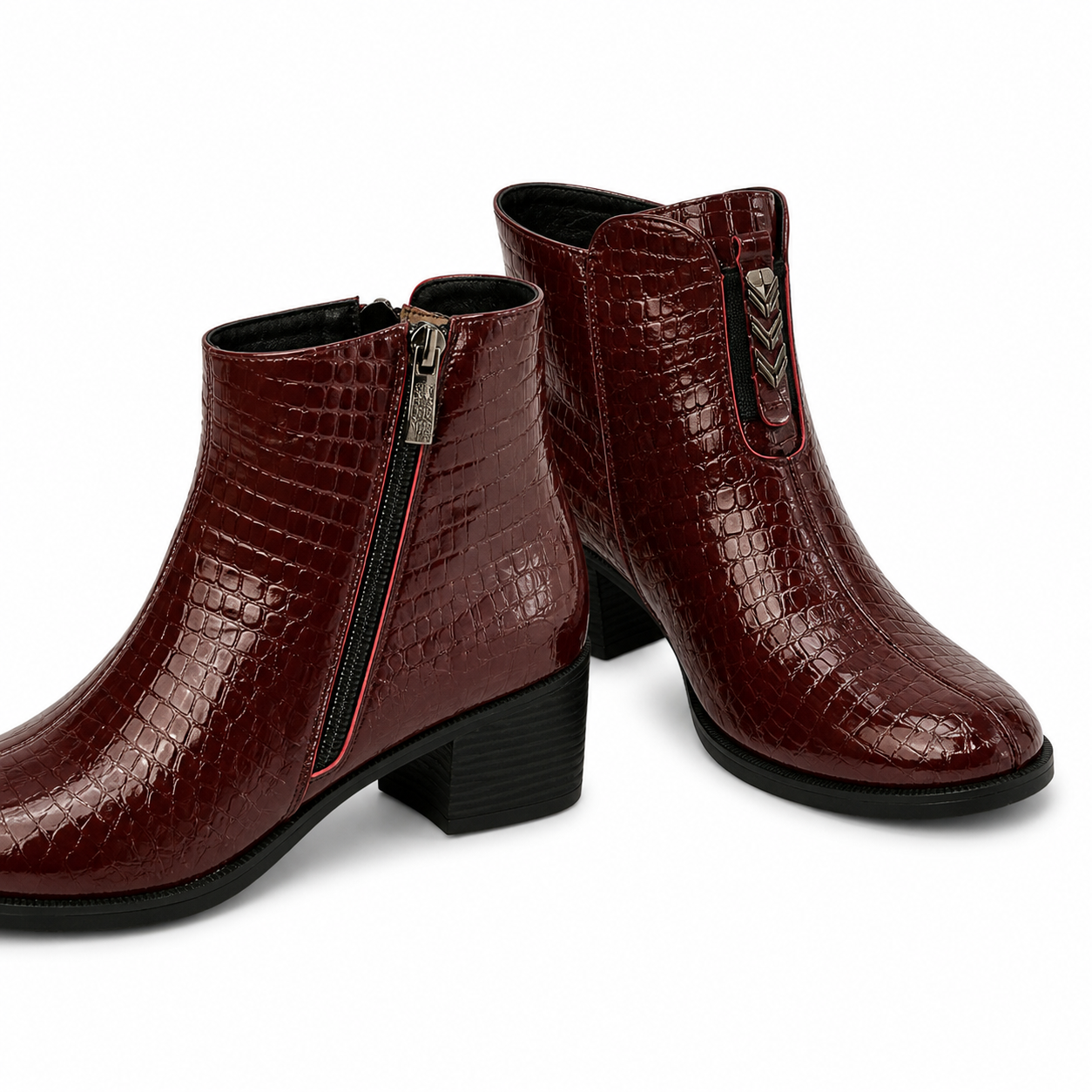 GHETE ELEGANTE DAMA PASS 70008D 23-O BORDO CROCO
