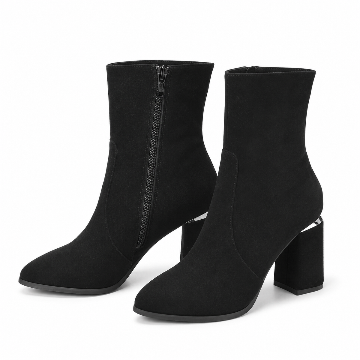 GHETE ELEGANTE DAMA PERLLA 3021-1 NEGRE VELUR