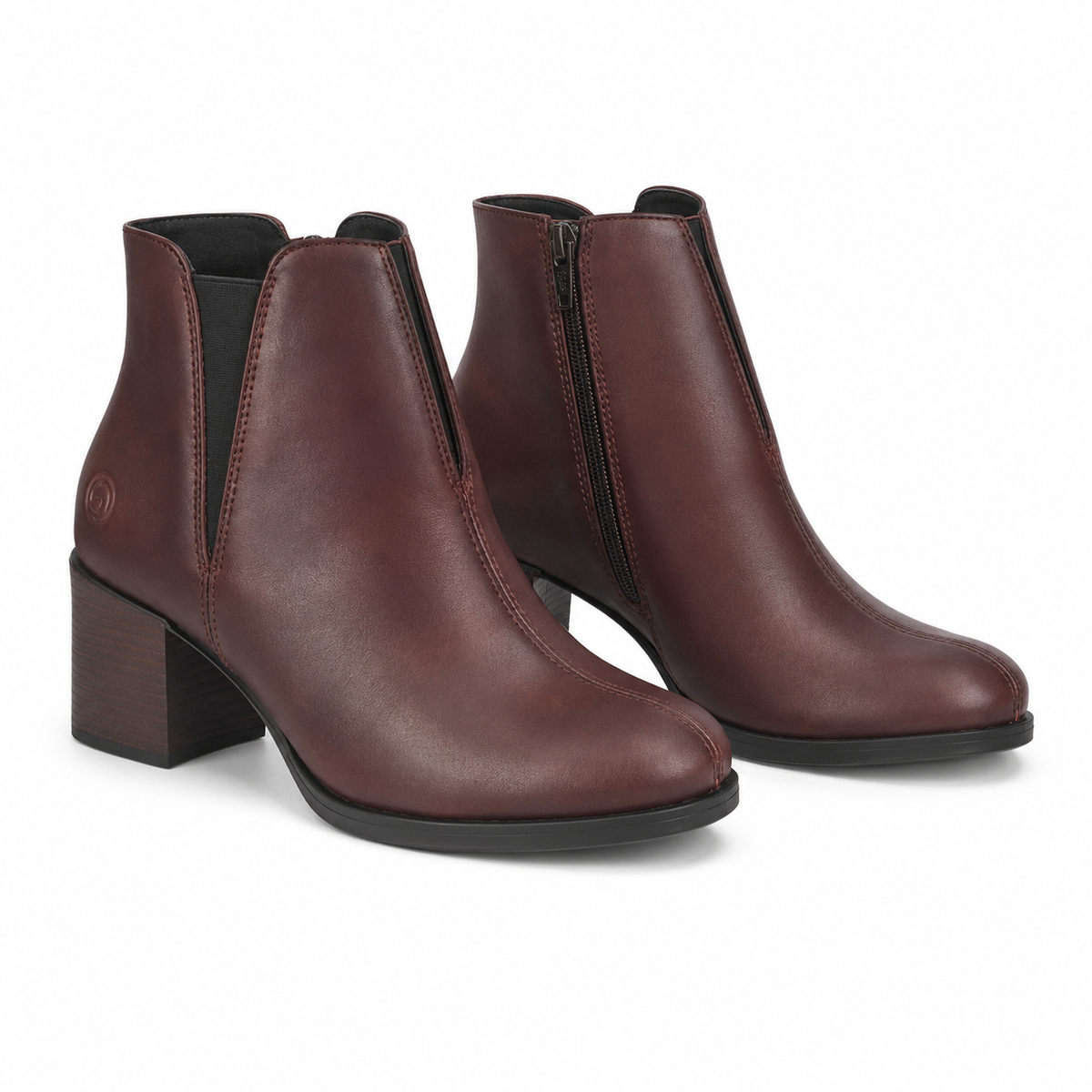 GHETE ELEGANTE DAMA REMONTE D0V81-35 BORDO