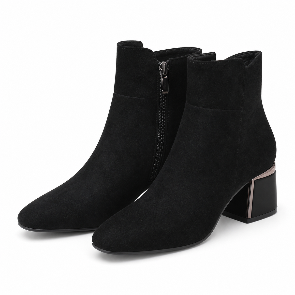 GHETE ELEGANTE DAMA TAMARIS 25341-45 004 NEGRE VELUR