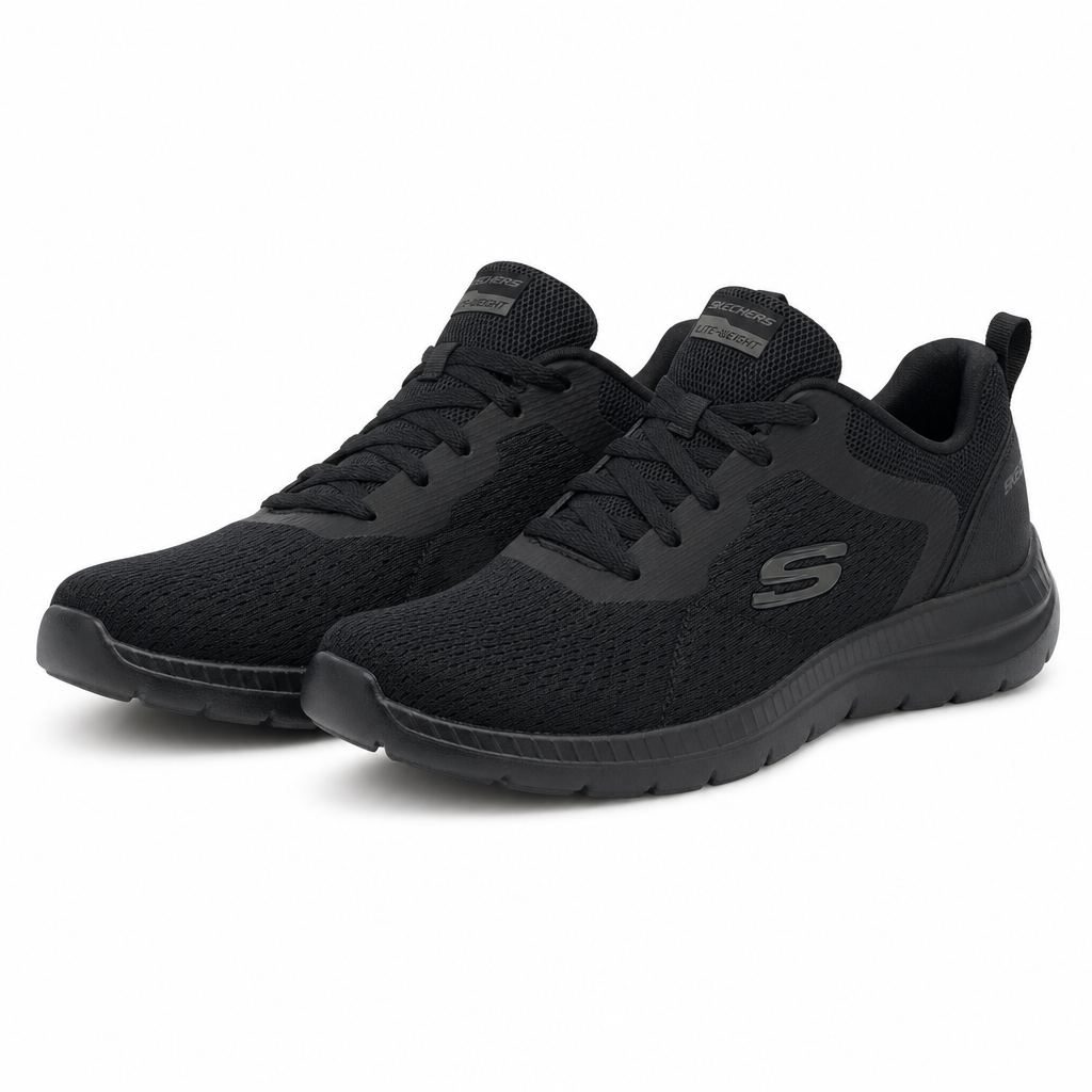 PANTOFI SPORT DAMĂ SKECHERS 12607 BBK NEGRI