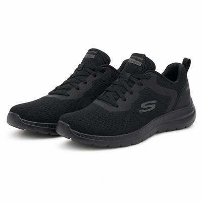 PANTOFI SPORT DAMĂ SKECHERS 12607 BBK NEGRI
