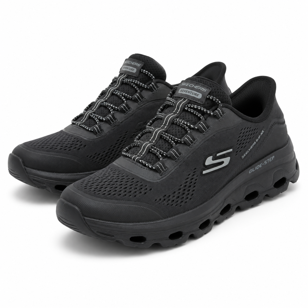 PANTOFI SPORT BĂRBAȚI SKECHERS 237812 BBK NEGRI