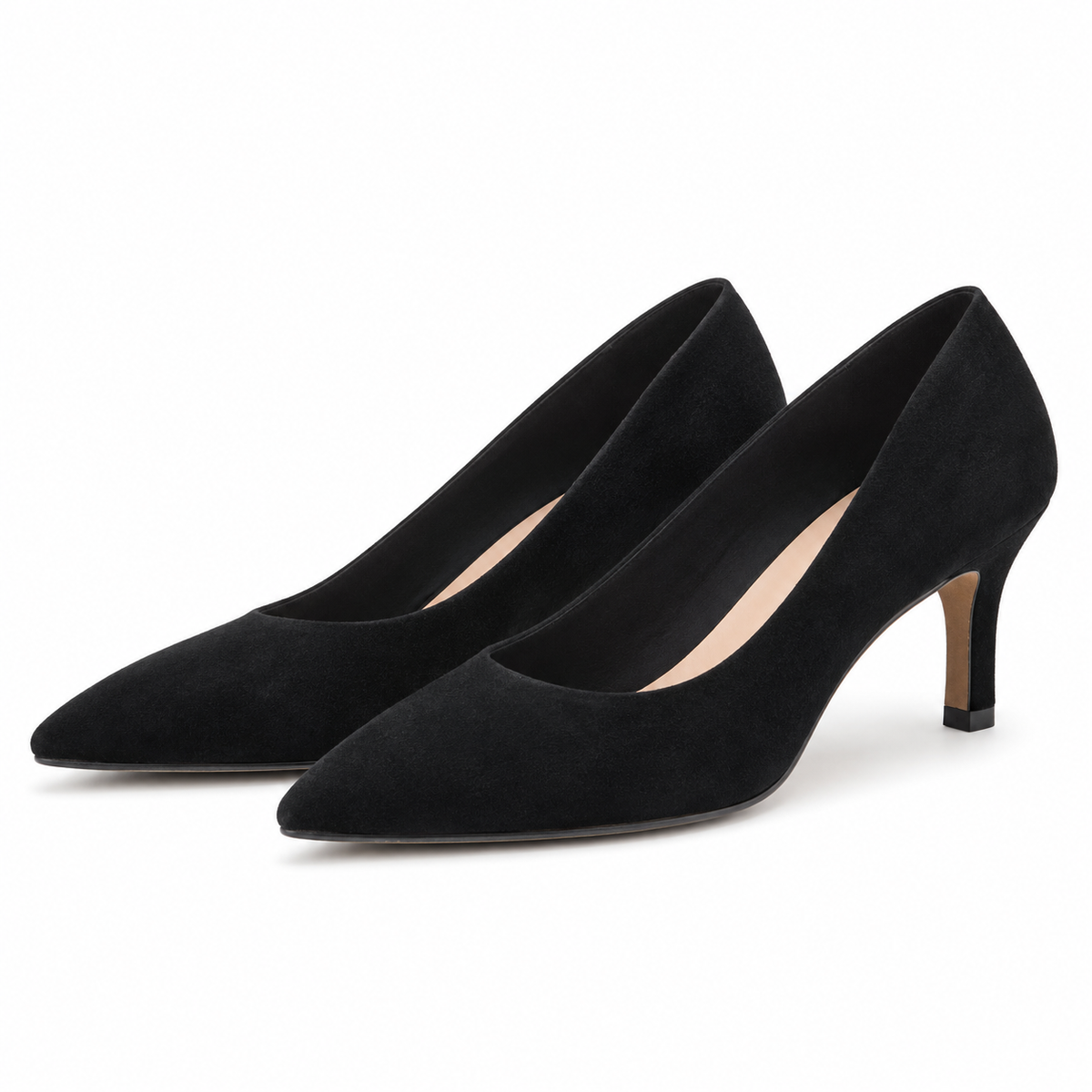 PANTOFI ELEGANȚI DAMĂ TAMARIS 22434-41 004 NEGRI VELUR