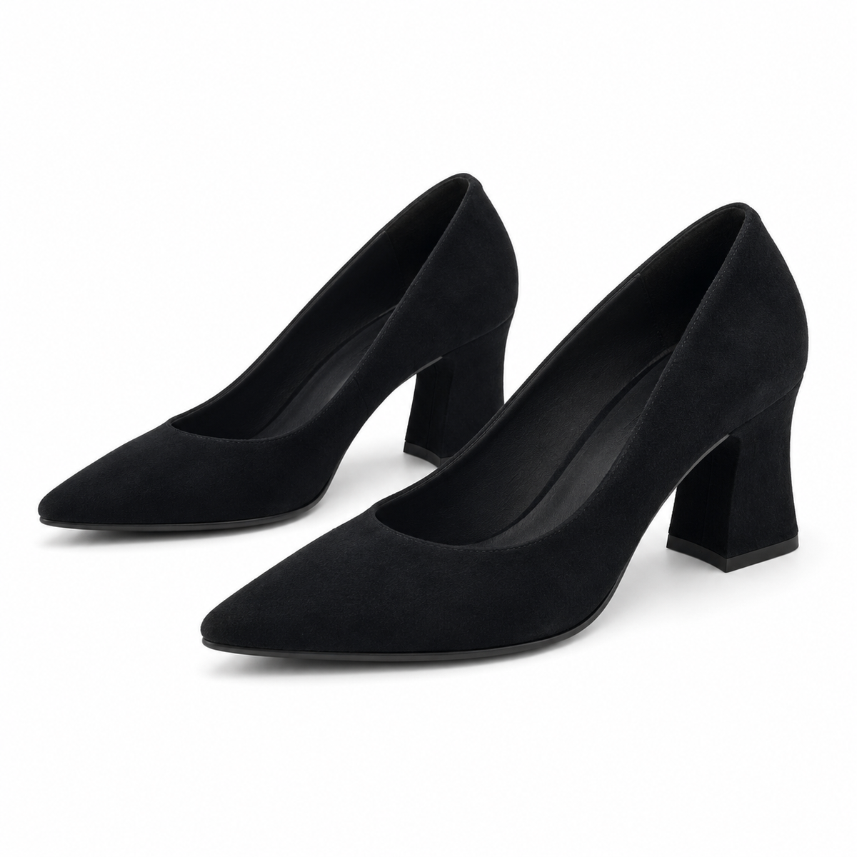 PANTOFI ELEGANȚI DAMĂ TAMARIS 22427-43 001 NEGRI VELUR