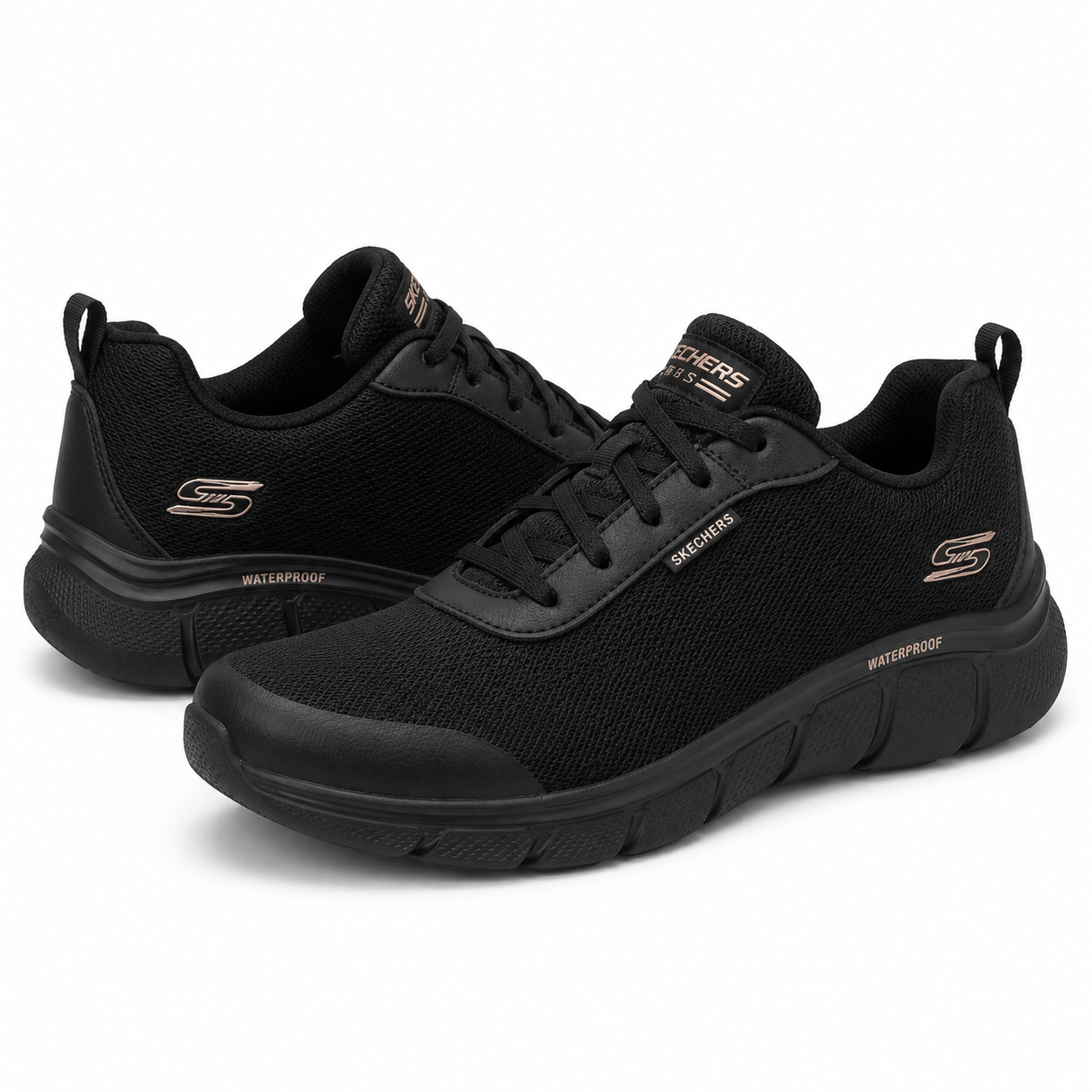 PANTOFI SPORT DAMĂ SKECHERS 117351 BBK NEGRI