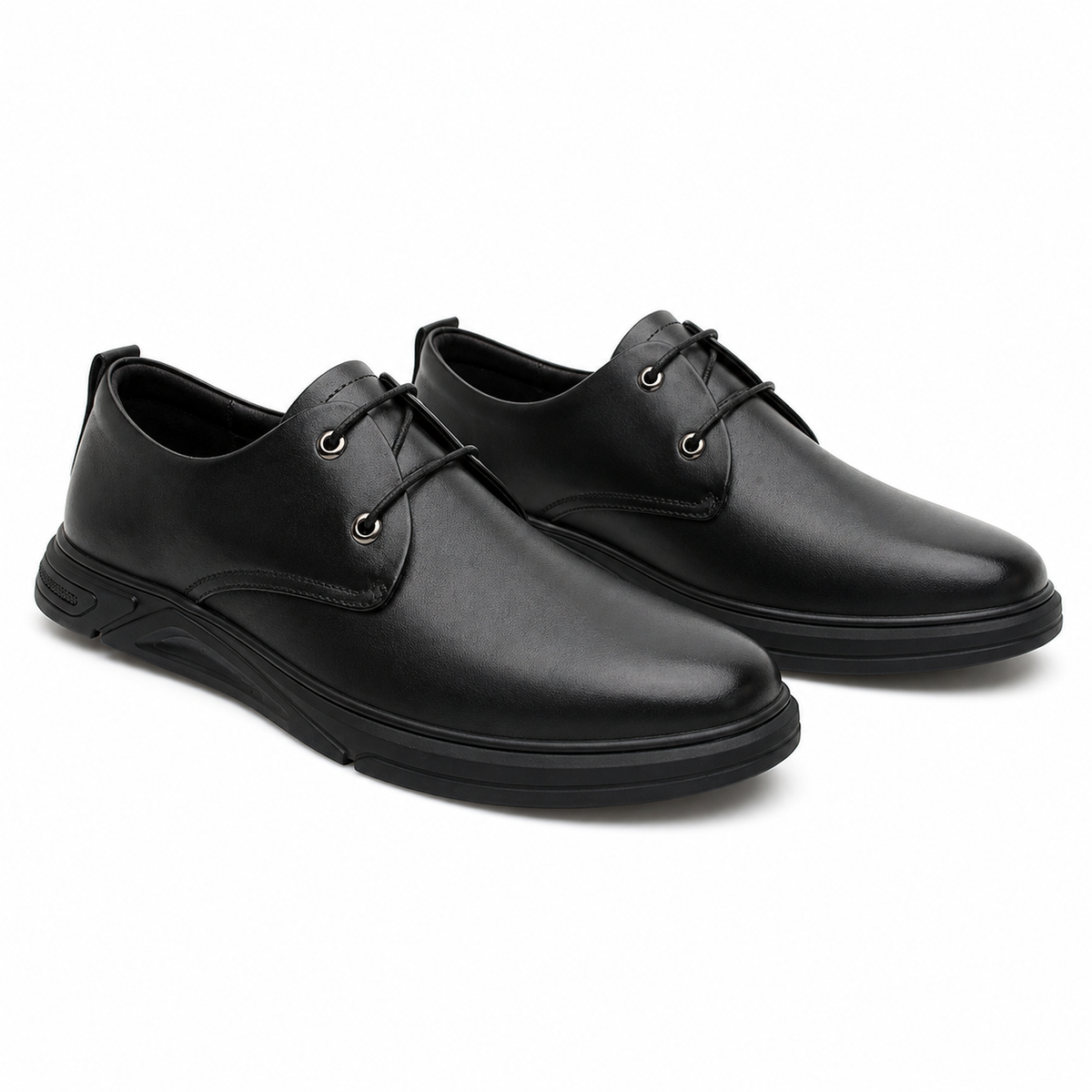 PANTOFI CASUAL BARBATI FRANCO GERARDO 02-205 NEGRI CU BEJ