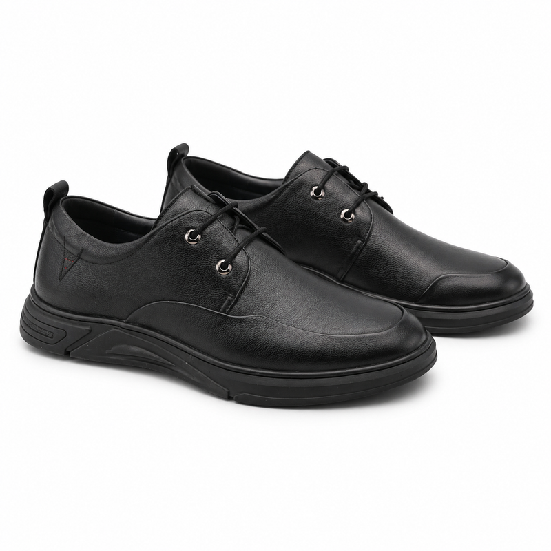 Pantofi Big Eleganti Bărbați Mels 83038T Negru - Piele Naturală