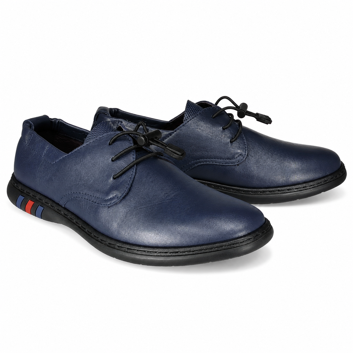 Pantofi Casual Bărbați MELS 2709 ALBASTRU – Piele Naturală