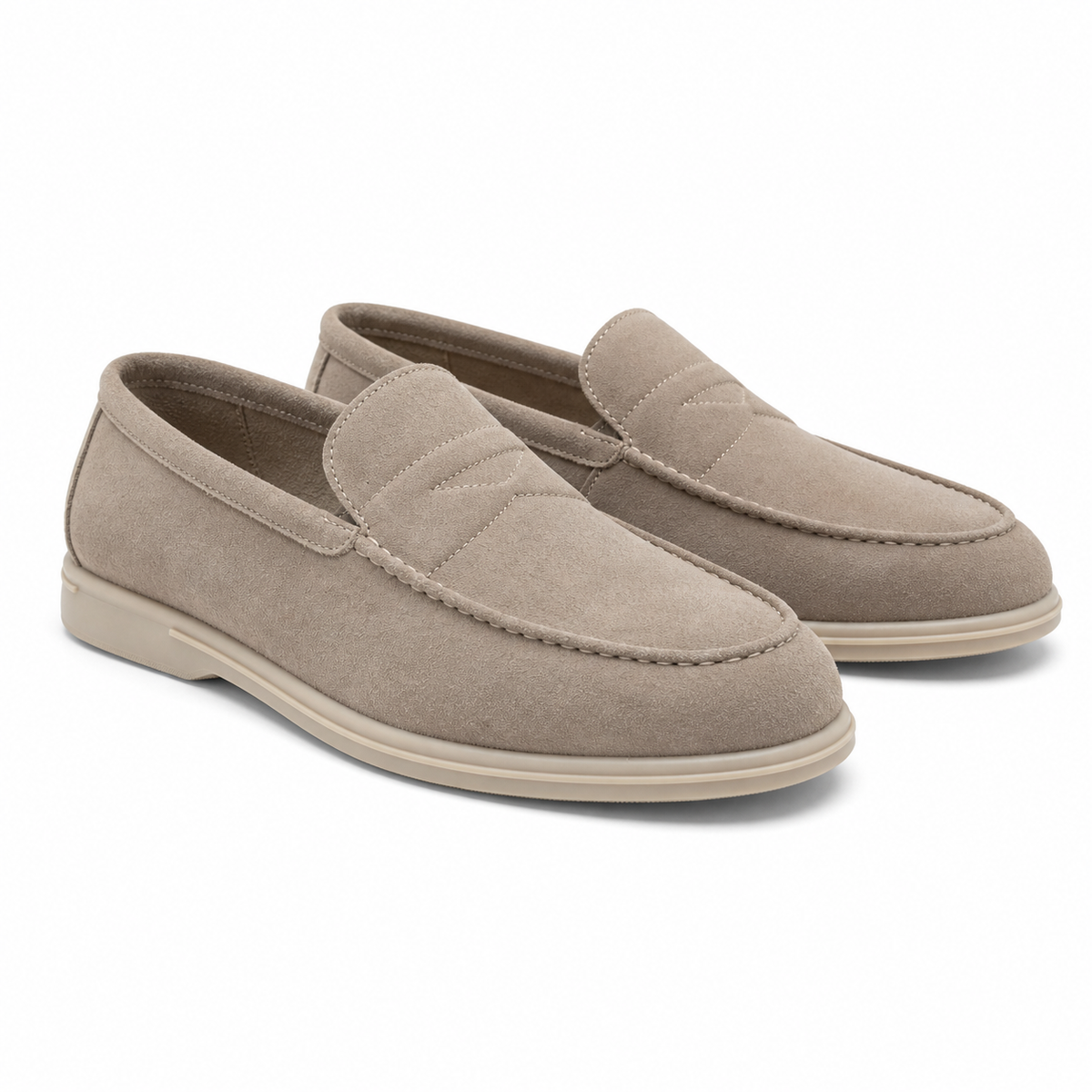PANTOFI CASUAL BARBATI ELDEMAS 2-2090-307 BEJ VELUR