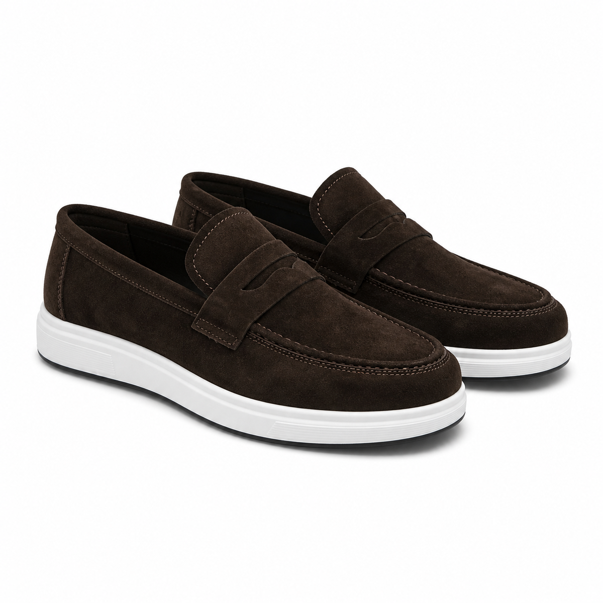 PANTOFI CASUAL BARBATI FRANCO GERARDO 10135F MARO VELUR