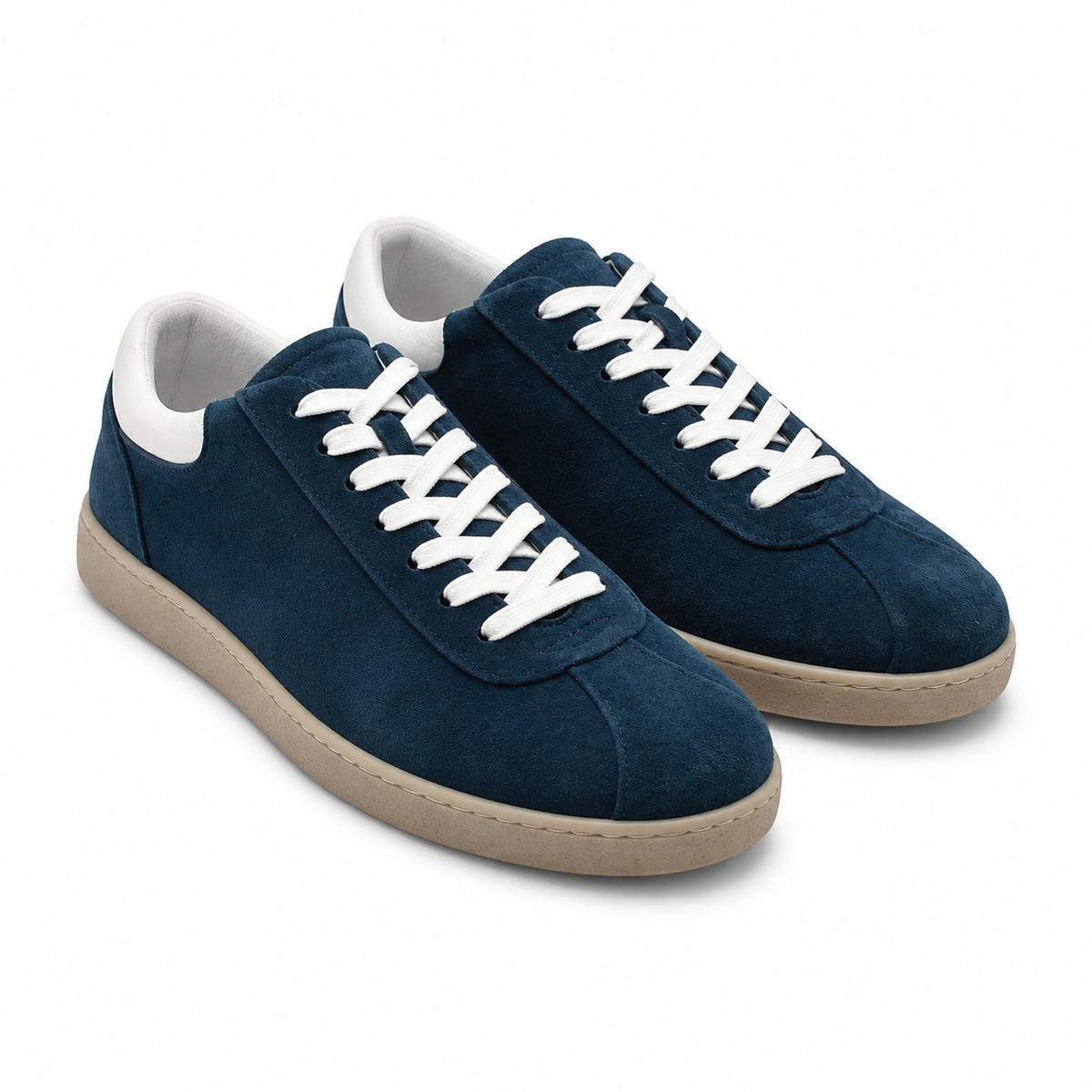 PANTOFI CASUAL BARBATI FRANCO GERARDO 358A-08 ALBASTRU NUBUCK