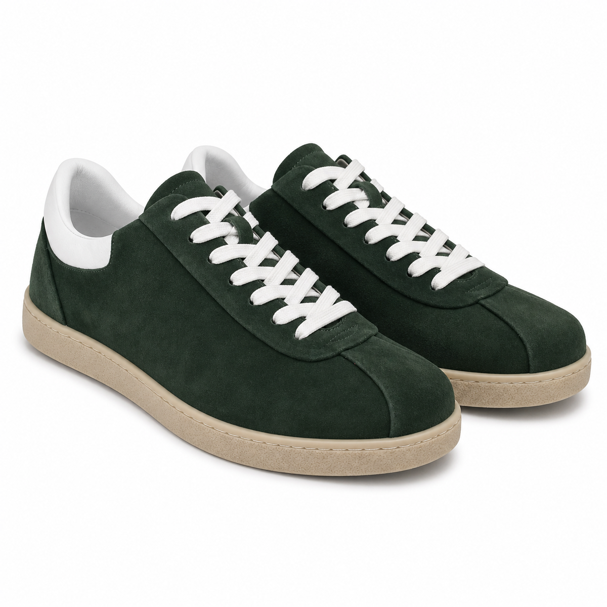 PANTOFI CASUAL BARBATI FRANCO GERARDO 358A-08 VERDE NUBUCK