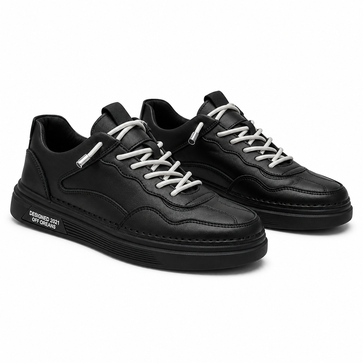 PANTOFI CASUAL BARBATI MELS 6023 NEGRU
