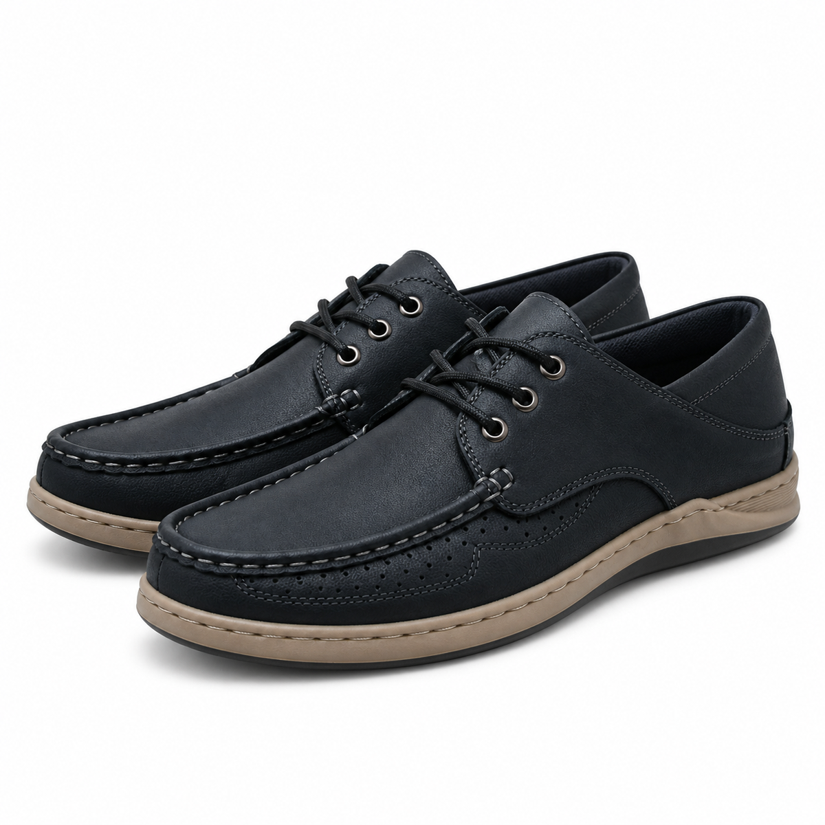 PANTOFI CASUAL BARBATI MELS 85363 NEGRU