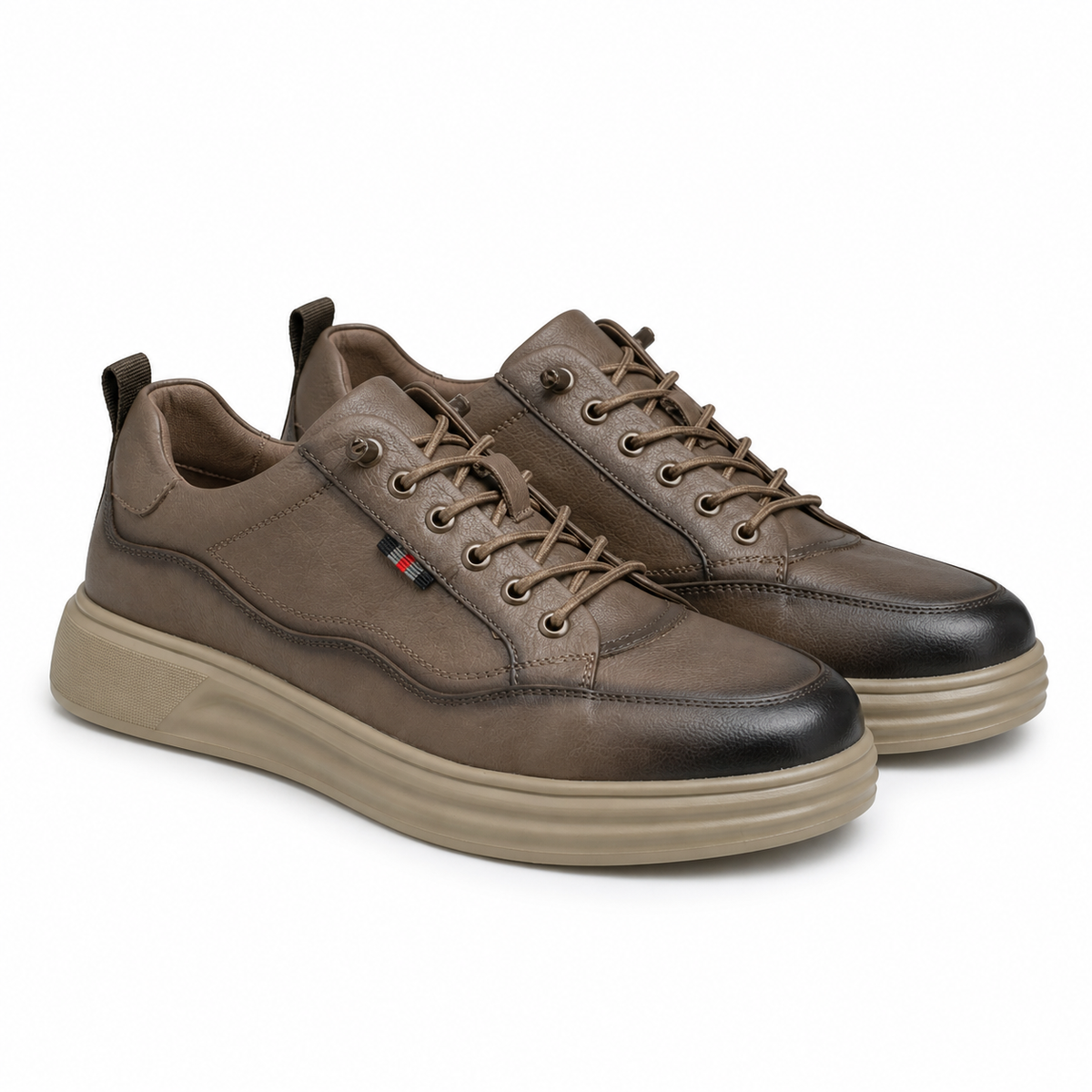 PANTOFI CASUAL BARBATI MELS W27017 KHAKI