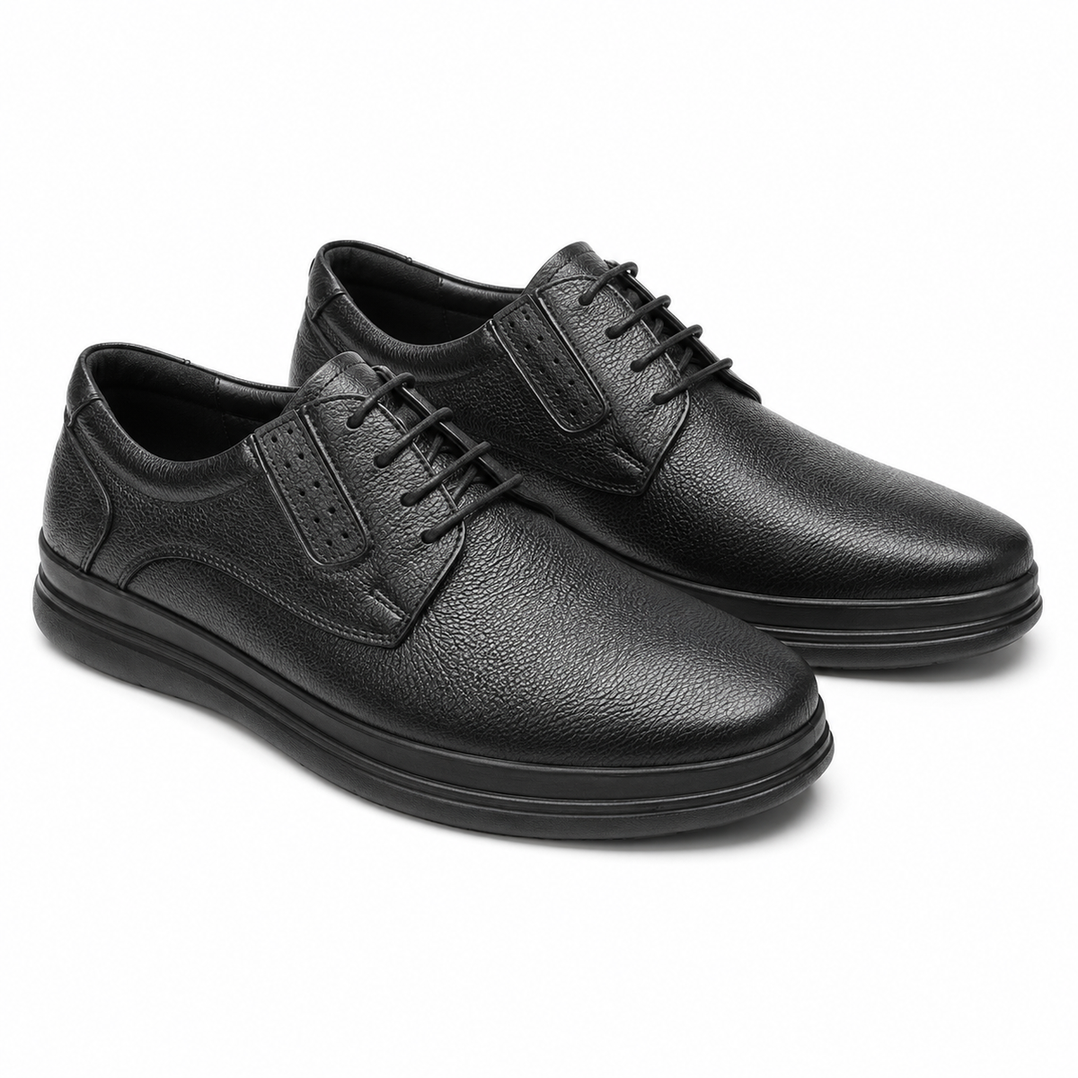PANTOFI CASUAL BARBATI NICOLIS 204428 NEGRI