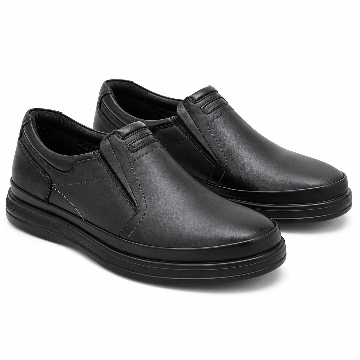PANTOFI CASUAL BARBATI NICOLIS 207637 NEGRI