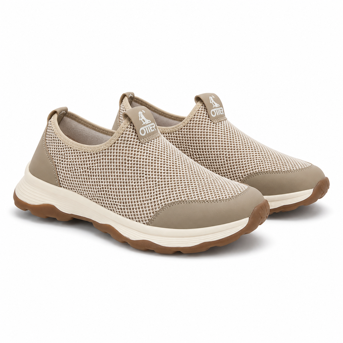 PANTOFI CASUAL BARBATI OTTER 260003C 03-T BEJ