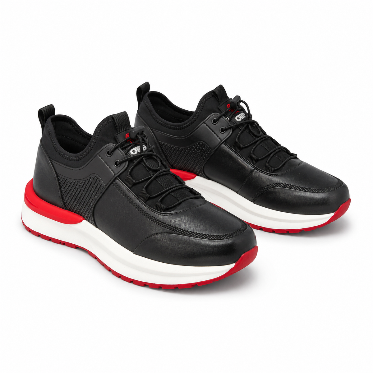 PANTOFI CASUAL BARBATI OTTER 640015A L2-Z NEGRI
