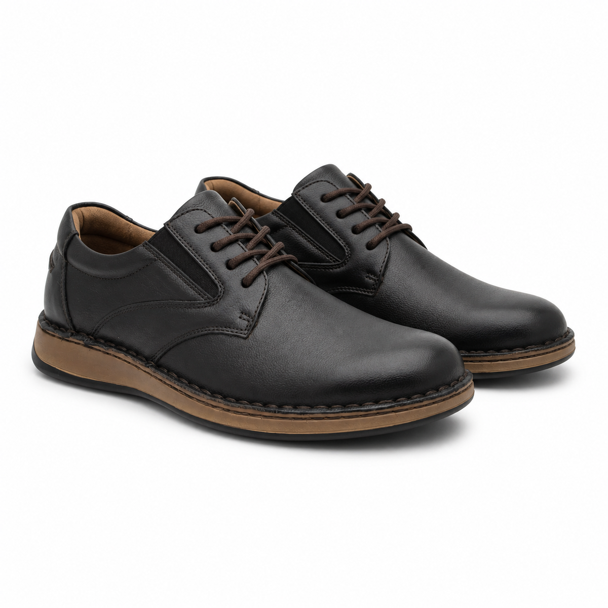 Pantofi Casual Bărbați Otter 80007B C4-N Maro Inchis - Piele Naturală