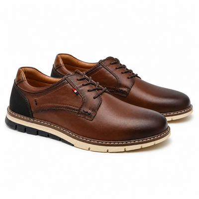 Pantofi Casual Bărbați Otter 80013D 02-N Maro - Piele Naturală