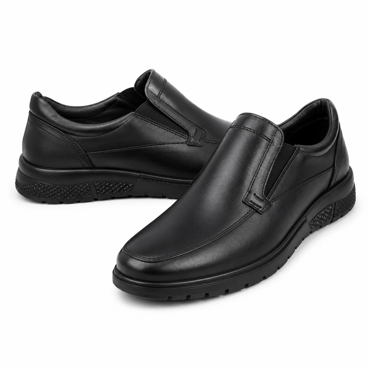 PANTOFI CASUAL BARBATI OTTER OT575 01-N NEGRI