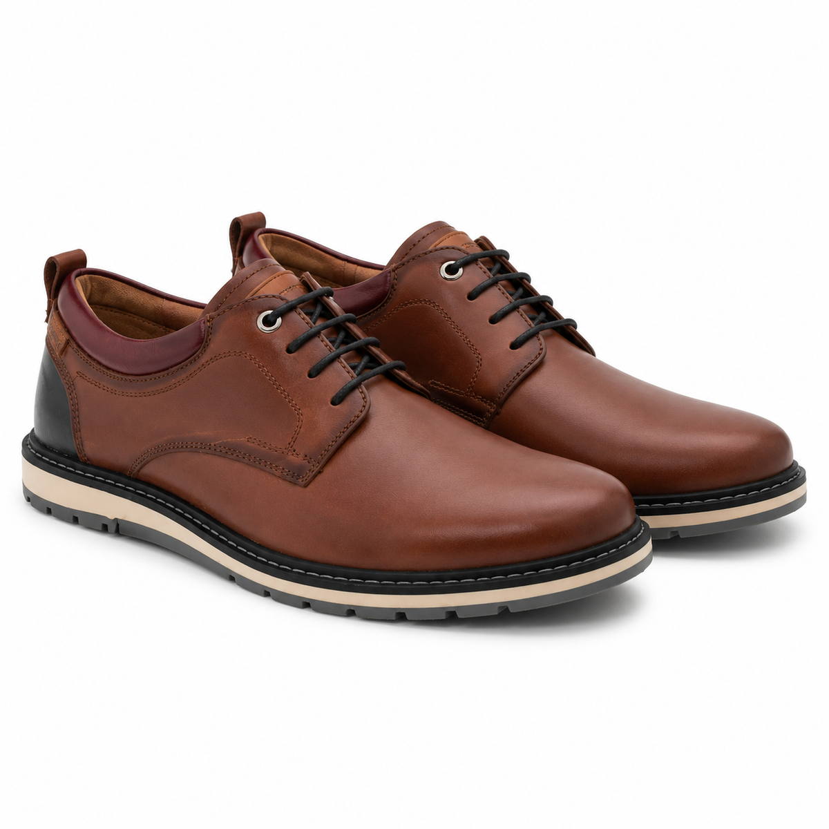 PANTOFI CASUAL BARBATI PIKOLINOS M8J-4183 MARO CU ALBASTRU