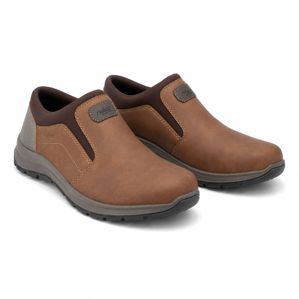 PANTOFI CASUAL BARBATI RIEKER 03650-24 MARO