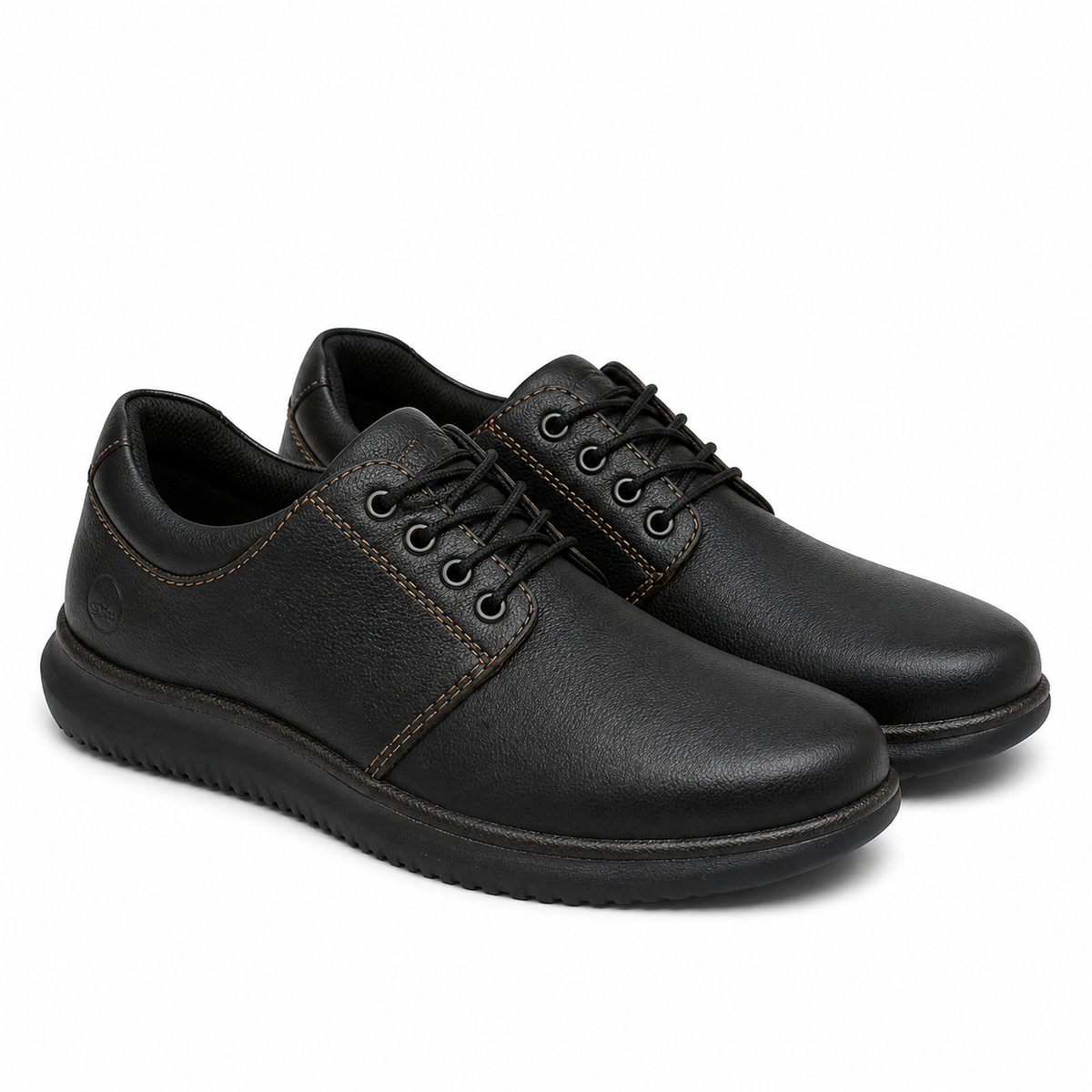 Pantofi Casual Bărbați Rieker 10424-00 Negru - Piele Naturală + Ecologică