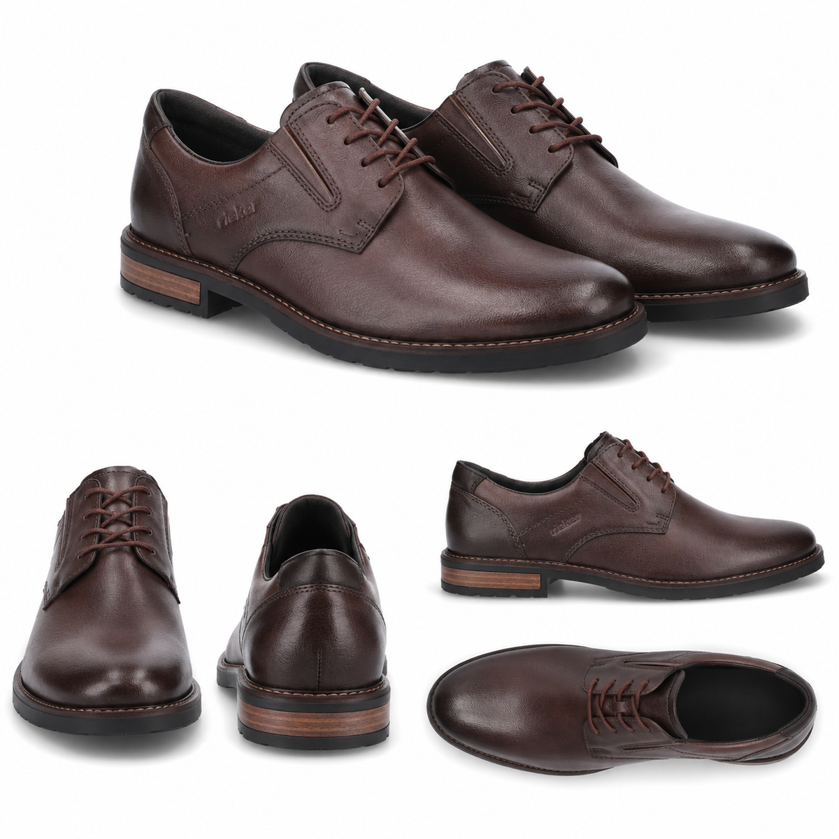 PANTOFI CASUAL BARBATI RIEKER 14621-25 MARO